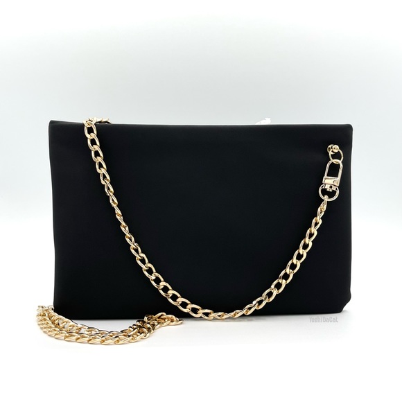 🆕 Dior Beauty Cosmetic Pouch to Crossbody Bag Purse, New Handbag, Black & Blue - Picture 6 of 12